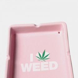 Cendrier "I Love Weed" -...