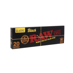 Raw Black Cones King Size -...