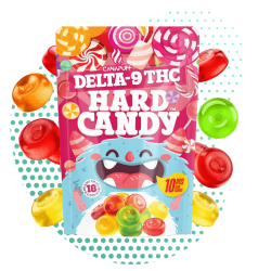 Bonbons Durs THC Delta-9 –...